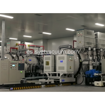 Boleta de vacío de alta temperatura horno quemado